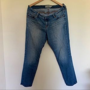 Torrid boyfriend ankle jeans size 16